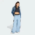 adidas Adilenium 5.0 Denim Pants Women AsiaFit KY5192 Light Blue