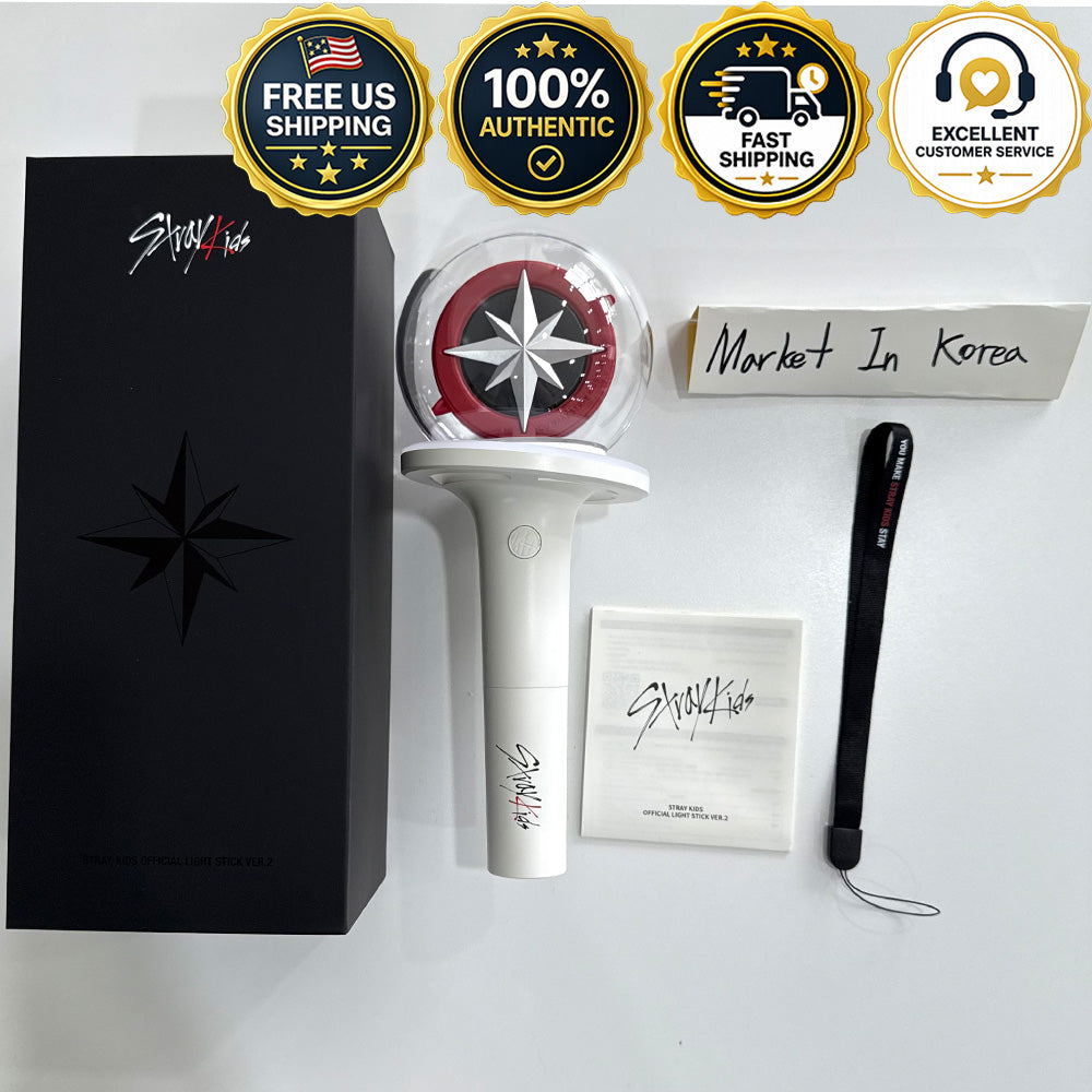 Stray Kids Light Stick Ver.2 Official Fanlight Concert Goods Sealed