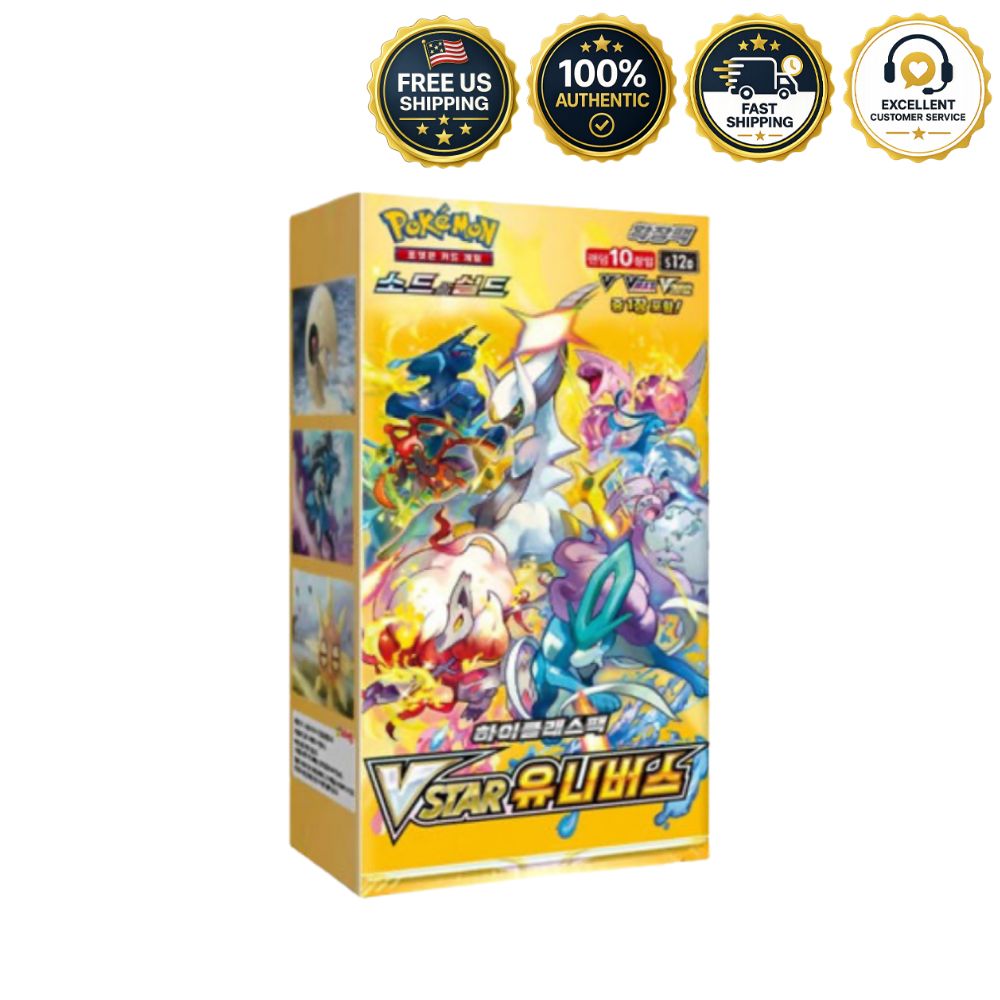 Pokemon VSTAR Universe Booster Box S12A High Class Korean | Free US Shipping