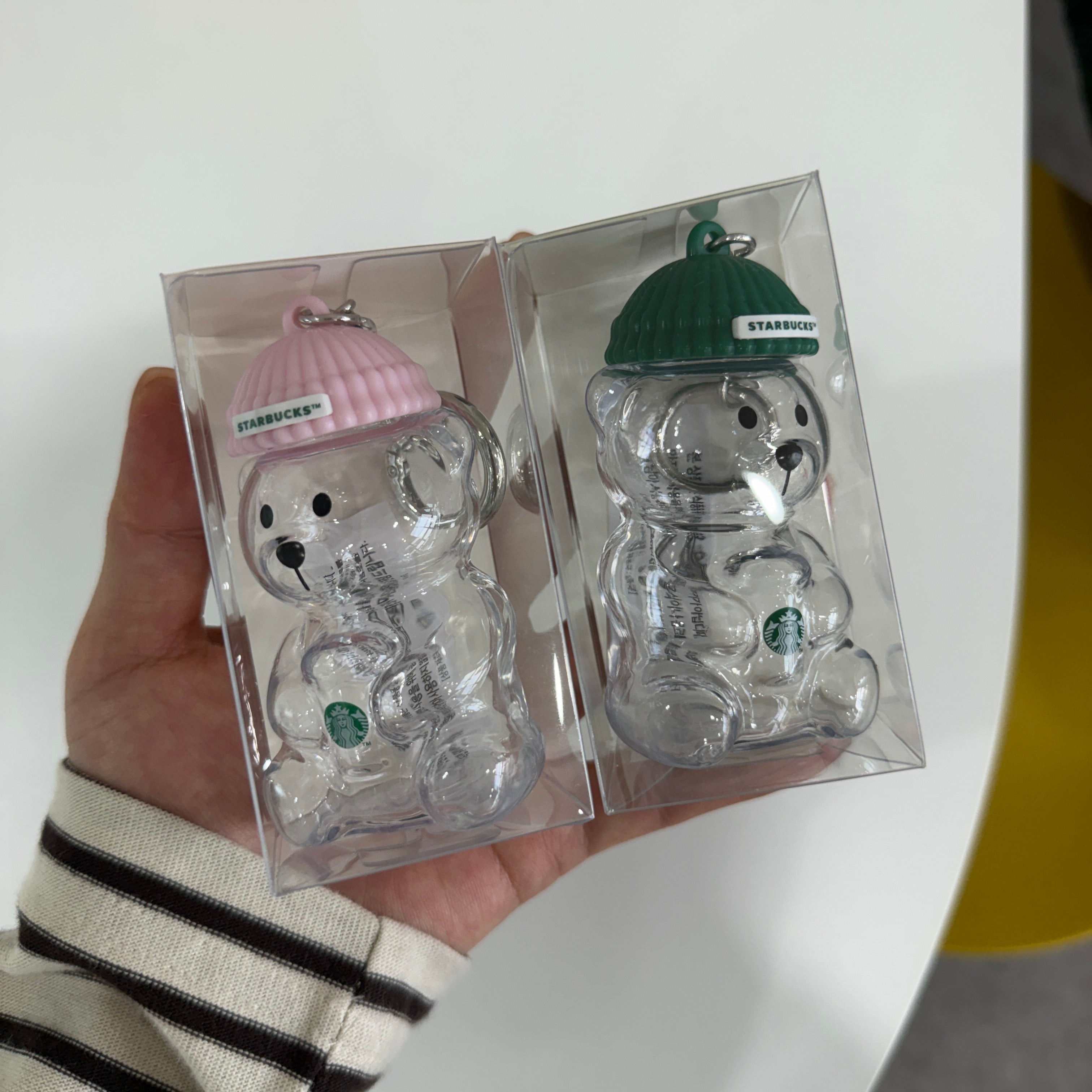 2026 Starbucks Korea Bearista Mini Keychain Official | Free US Shipping