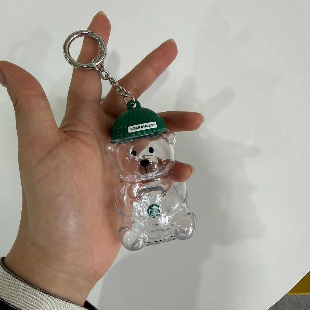 2026 Starbucks Korea Bearista Mini Keychain Official | Free US Shipping