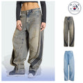 adidas Adilenium 5.0 Denim Pants Banana Overlay Women KY5189 KY5188