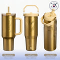 Stanley x Messi IceFlow Tumbler Gold Legacy Unisex Gold 710ml-1.18L